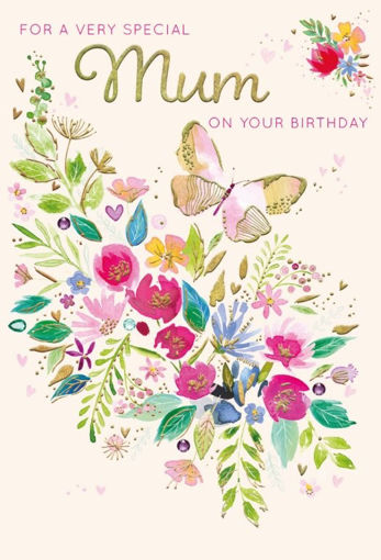 Picture of FOR A VERY SPECIAL MUM ON YOUR BIRTHDAY CARD